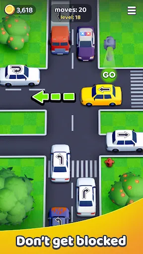 Gameplay screenshot 3 from Car Out! Traffic Parking Games - Puzzle game
