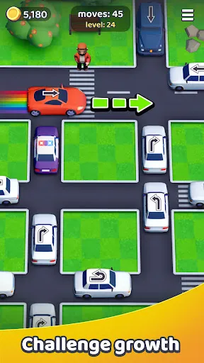 Gameplay screenshot 4 from Car Out! Traffic Parking Games - Puzzle game